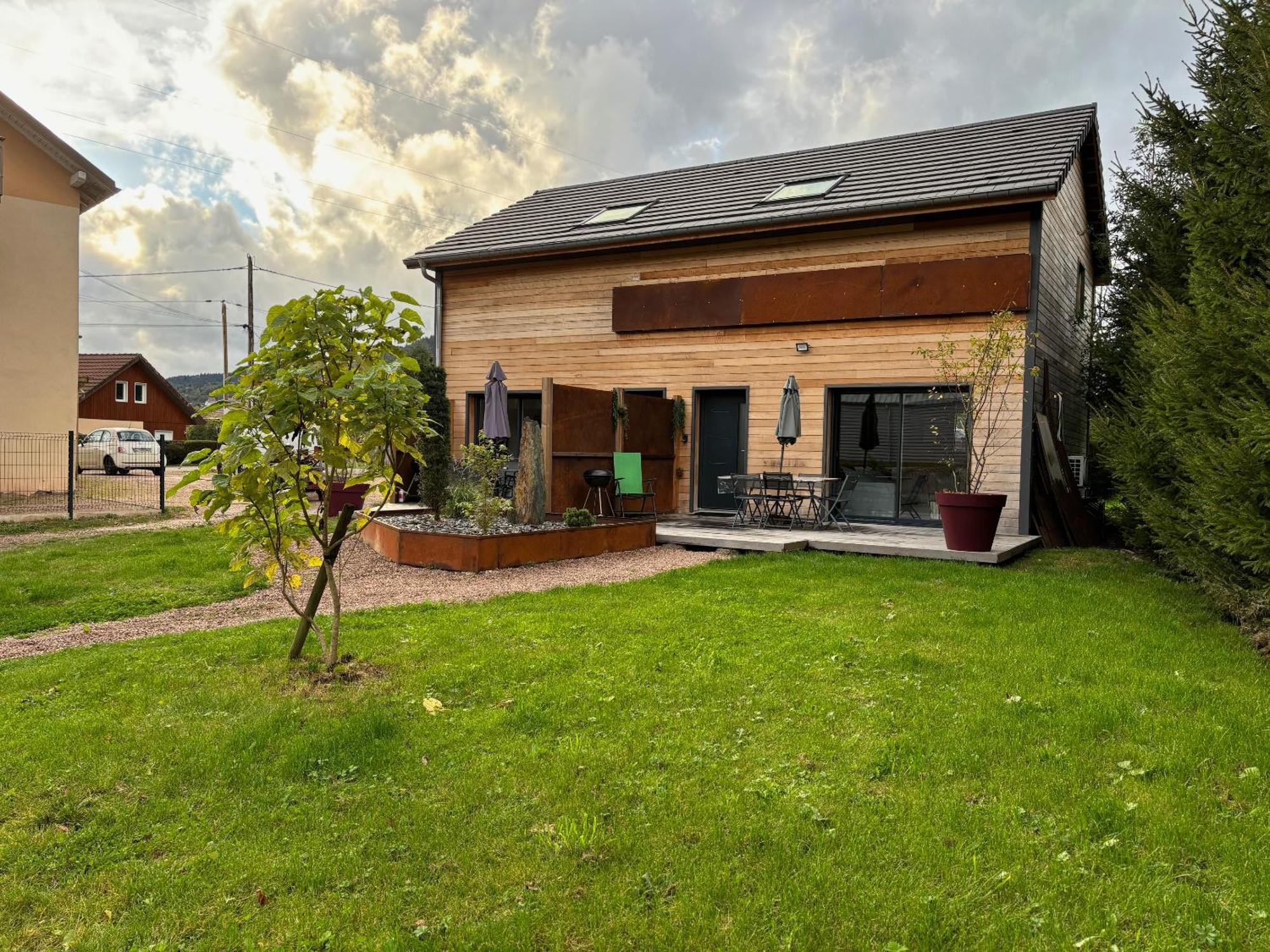 Duplex Le Corten, Terrasse Et Jardin Gérardmer Kültér fotó